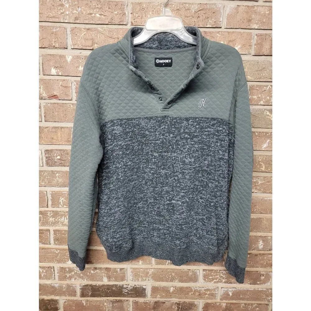Hooey Stevie 1/4 Snap Pullover, Men's Small